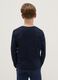 Blue pure cotton regular fit t-shirt for children_1