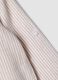 Boys&rsquo; white and beige striped linen-cotton blend shirt_2