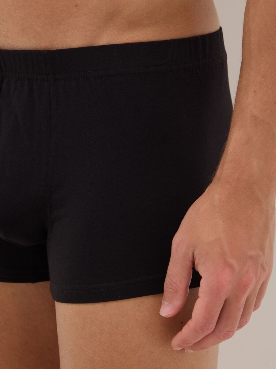 Multipack boxer neri in cotone organico elasticizzato regular fit_3