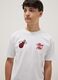 White short-sleeve pure cotton T-shirt_0