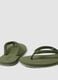 Green flip-flops with thick straps_2