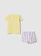 Baby girl's regular fit multicolour pure cotton pyjamas with Minnie_1