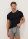 Two-Pack Black Organic Cotton Crew Neck T-shirts Regular Fit_0