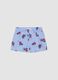 Boxer mare azzurro con stampa Spidey_0