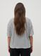 White pure viscose striped shirt_3