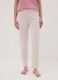 Multicolour pure organic cotton check pyjama trousers_1