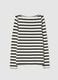 Striped T-shirt with boat neck_2