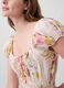 Pure cotton floral midi dress_3