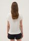 White stretch viscose T-shirt, regular fit_3
