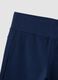 Girls&rsquo; blue flared trousers in stretch organic cotton_2
