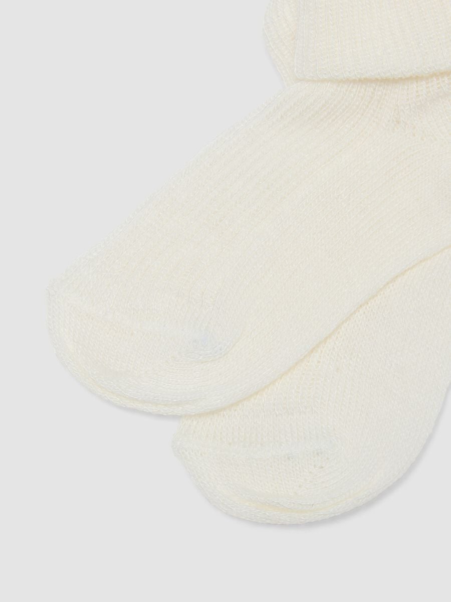 2-pack of multicolour short baby socks_2