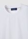 White regular-fit stretch piqu&eacute; cotton-blend T-shirt, Easy Dry_5