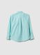 Boy's regular fit multicolour striped pure cotton shirt_4