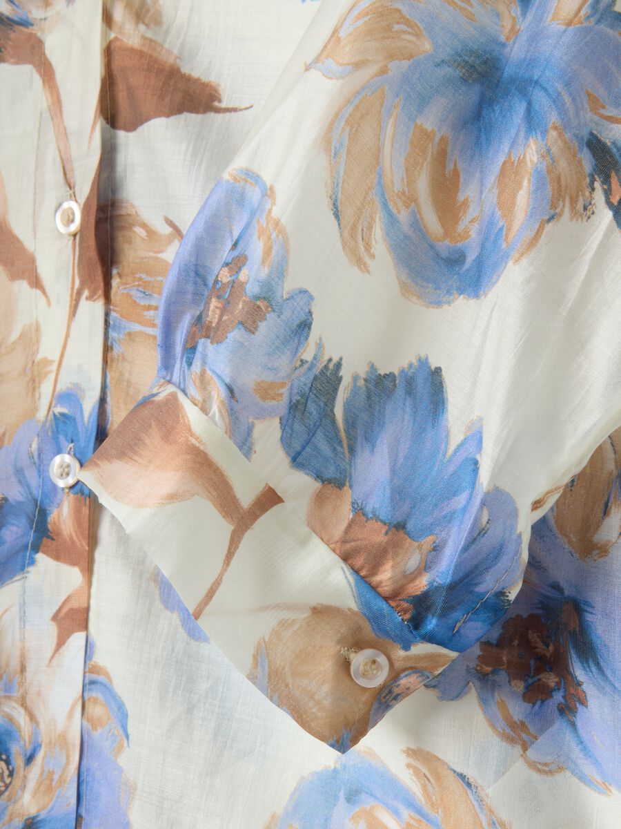 Regular-fit floral print viscose-blend shirt_5