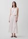 Long skirt in pure cotton_0