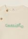 Beige pure cotton baby set with side fastening_1