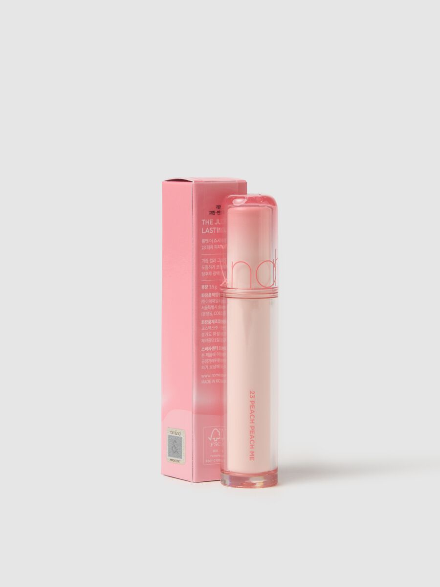 ROM&ND THE JUICY LASTING TINT 23 PEACH PEACH ME - Korean makeup_2