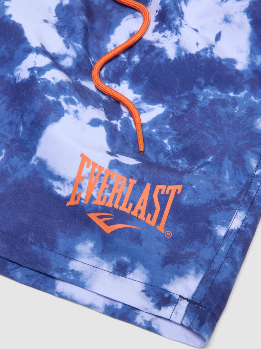 Multicolor Regular Fit Swim Boxers with Everlast Print_5