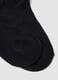 Three-pack of black sports socks in stretch organic cotton_2