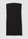 Black midi dress in stretch cotton_4