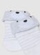 3-pack of multicoloured short baby socks in organic cotton blend_2