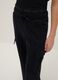 Girls' black pure cotton relaxed fit trousers_2