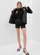 Stretch denim girlfriend shorts_0