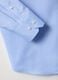 Camicia in puro cotone azzurra regular fit_5