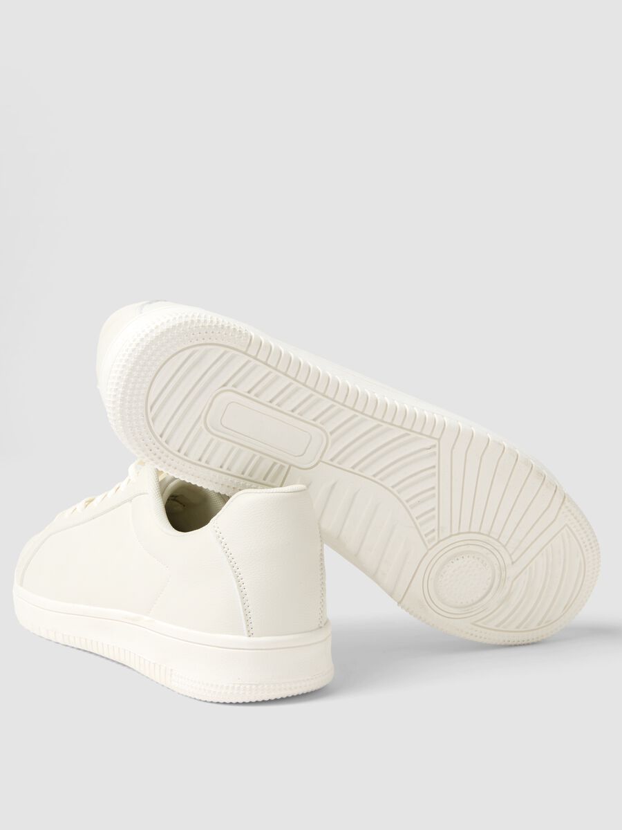 White casual sneakers regular fit_2