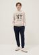 Regular fit boys' blue pure cotton joggers_0