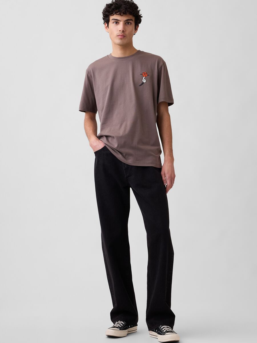 Pure cotton printed T-shirt_2