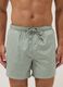 Green swim shorts with elasticated waistband and drawstring_2