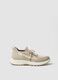 Multicolour sneakers with knitted details_0