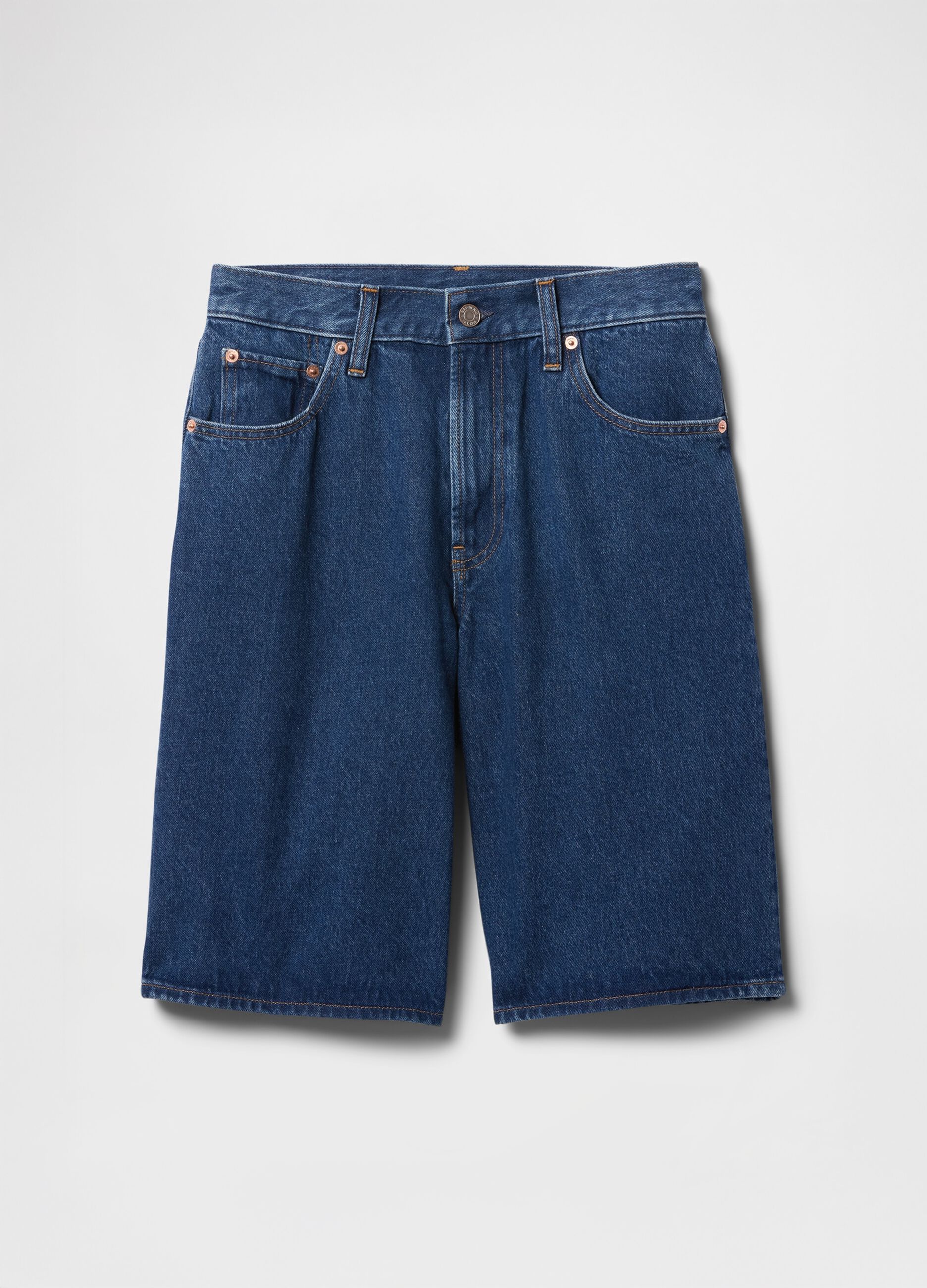 Blue Denim Shorts