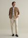 Solid colour shacket in twill_0