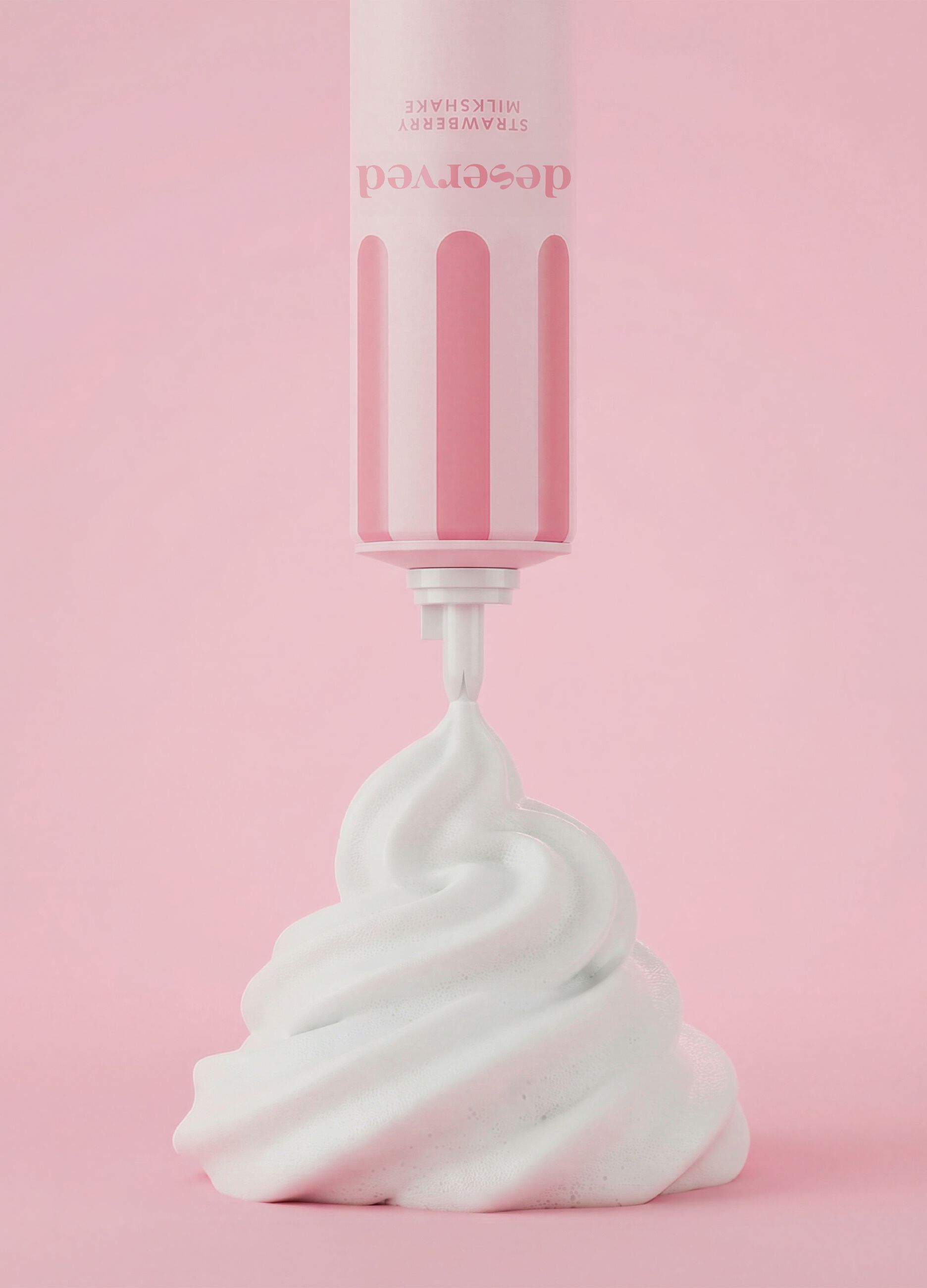Whipped Shower Foam Strawberry Milkshake 250 ml
