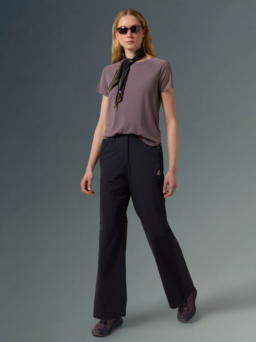 Technical T-shirt with side panels ALTAVIA WITH DEBORAH COMPAGNONI_0