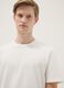 White pure cotton short sleeve t-shirt regular fit_3