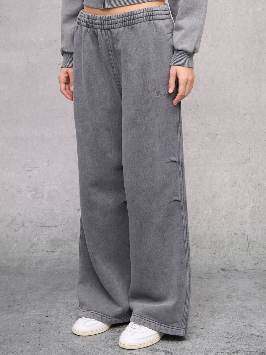 Flare Sweatpants Vintage Grey_2