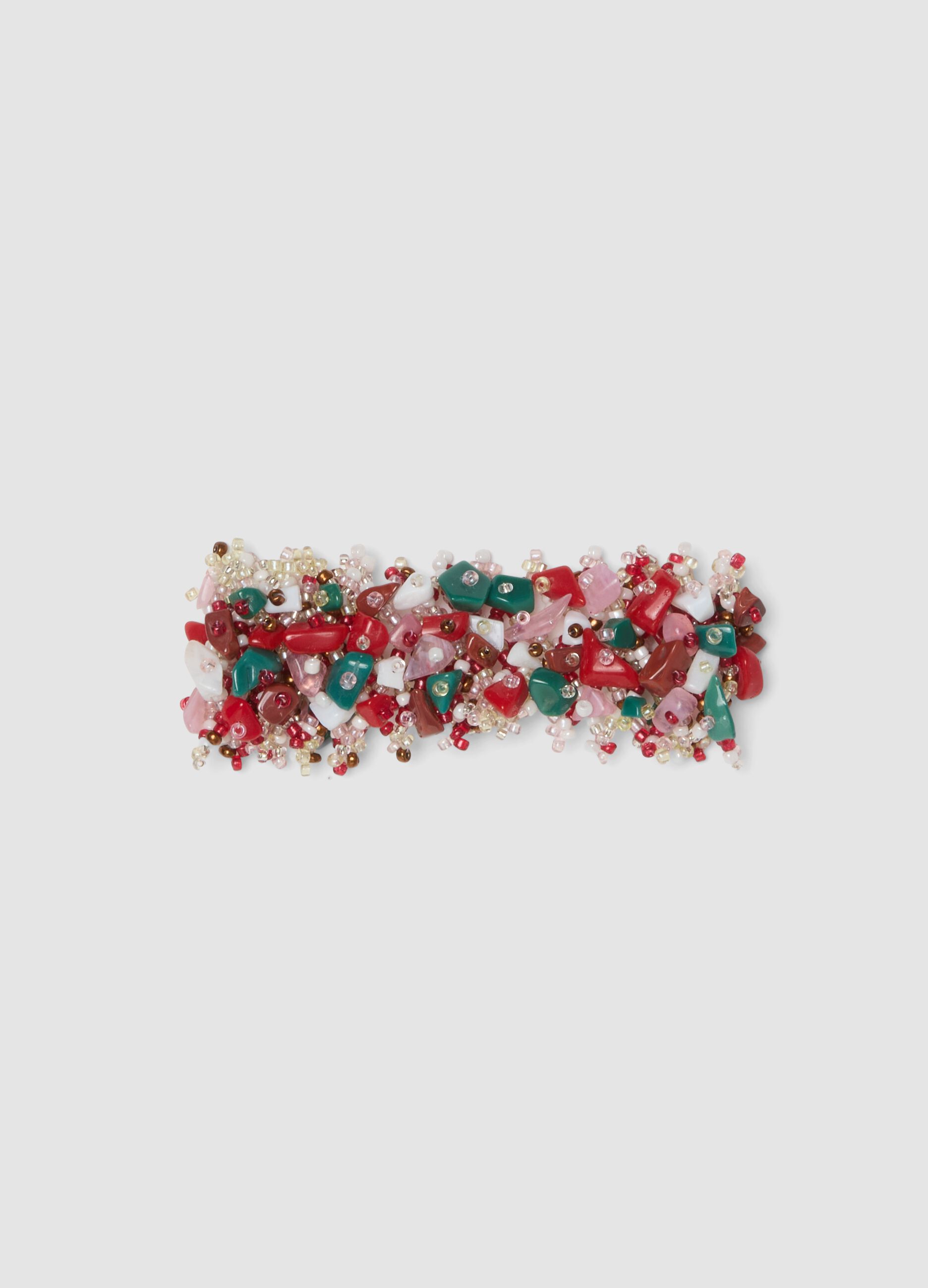Multicolour bracelet with decorative beads