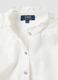 White pure cotton shirt in regular fit with plaid pattern_5