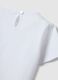 Regular fit pure cotton white t-shirt for girls with prints_3