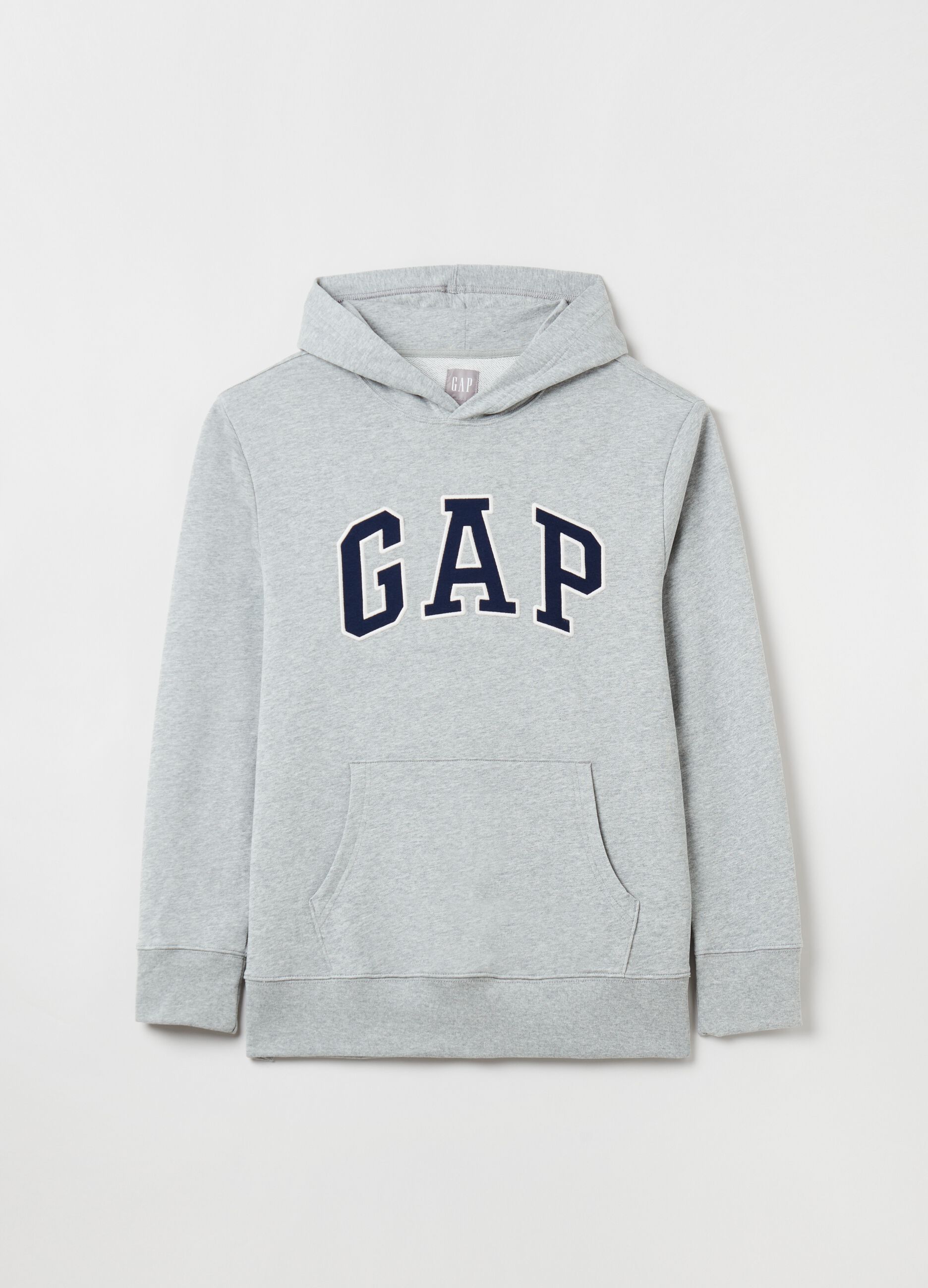 Hoodie with embroidered logo