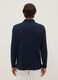 Long sleeve blue pure cotton polo &ndash; regular fit_2