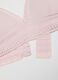 White Stretch Cotton Triangle Bra_5