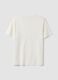 White pure cotton regular-fit short-sleeve T-shirt_1