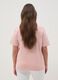 Pink pure cotton regular fit t-shirt with print_2
