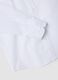 White Slim Fit Long Sleeve Shirt_5
