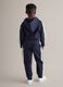 Multicolour striped cotton blend trousers for boys regular fit_1