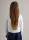 Girl's pure white cotton cardigan regular fit with cable knit_1